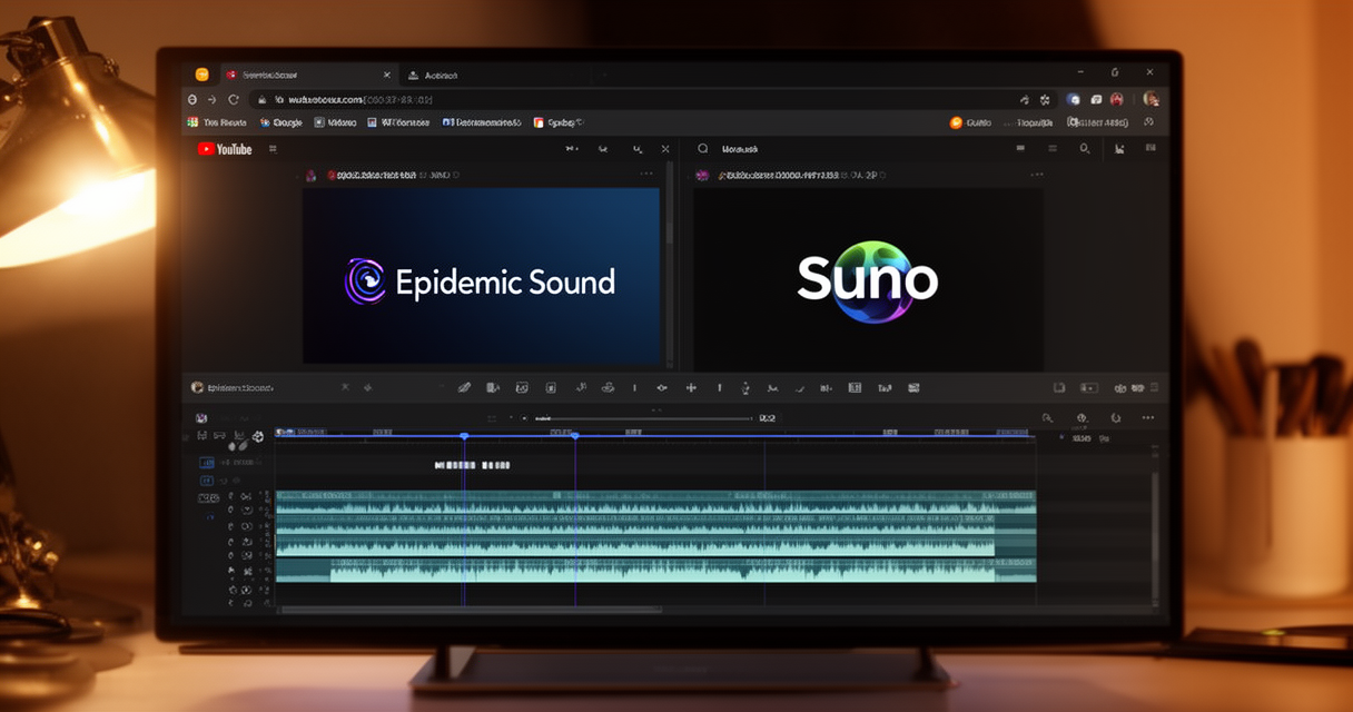 Epidemic Sound vs Suno AI Music for YouTube Creators: The 20