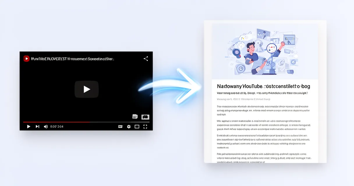 How to Turn a YouTube Video into a Blog Post (Step-by-Step Guide 2026)